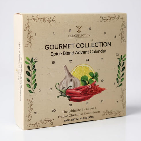 TILZ COLLECTION 2025 24 Sets, Set Spices Advent Calendar Days, Spices And Seasonings Spices Gift |Christmas, Food