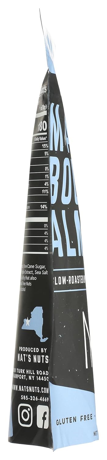Nat's Nuts 4 , Almonds Maple Bourbon, Ounce