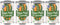 Generic Sweet Peas & Carrots (Pack Of 4 Cans) 15 oz. Each