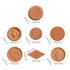 Amaping Brown Sugar Saver Terracotta Brown Sugar Keeper Brown Sugar Softener Brown Sugar Container Disc for Moisture