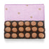 See's Candies 1lb Milk Peanut Butter Pattie Lavender Wrap