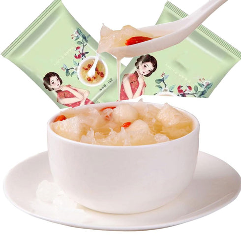 TEAERPKLAE Snow pear medlar Snow fungus soup 5.29 oz/150g (15g * 10 bags/bag)