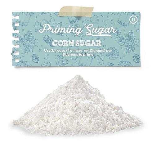 1 lb Corn Sugar Dextrose Bottling Priming Sugar Highly Fermentable Natural Sweetener Ideal for Priming & Brewing