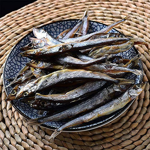 Greenlike Whole Wild Caught Dried Capelin Dried fish 16oz