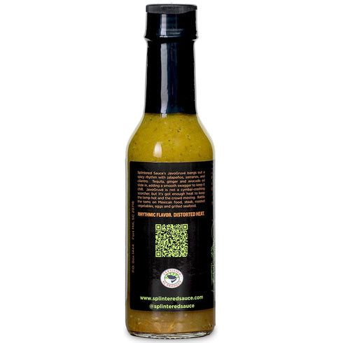 5 FlOz JavoGruv Hot Sauce | Jalapeo | Tequila | Small Batch, Bottle | New from Splintered Sauce!
