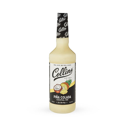 32 oz Collins Pina Colada Mix | Made With Real Pineapple Juice, Coconut and Other Natural Flavors | Tropical Cocktail