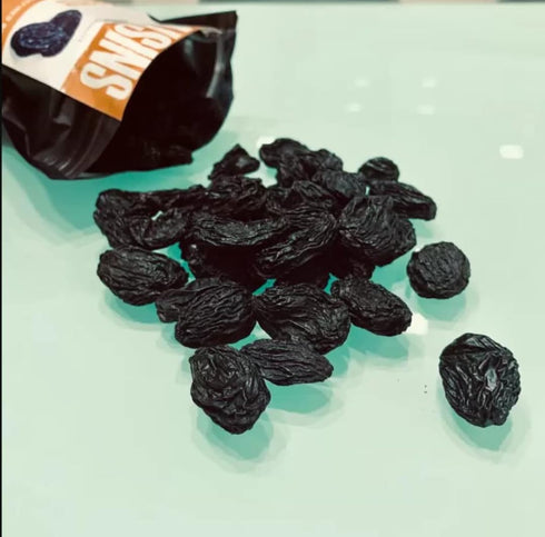 Generic B12-200gms Premium Seedless Black Raisins, Kali Kishmish, Indian Large Size Munakka Dry Fruits, Jumbo Black
