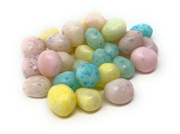 Speckled Jelly Bird Eggs, Assorted Fruit Flavors, Pastel Colors, Chewy Candy, 3
