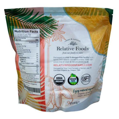 (2 lb) Relative Foods Premium Organic Cassava Flour - Versatile Yuca Flour for Healthy Baking - Mild Flavor, Unique