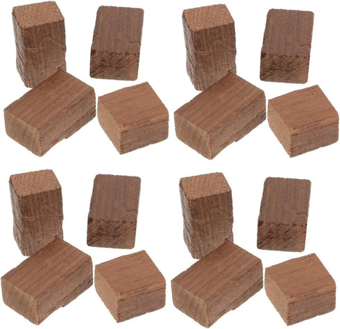 SOLUSTRE 4pcs Red Wine Oak Chips Toast for Home Brewing Flavor and