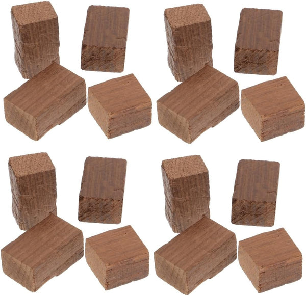 SOLUSTRE 4pcs Red Wine Oak Chips Toast for Home Brewing Flavor and