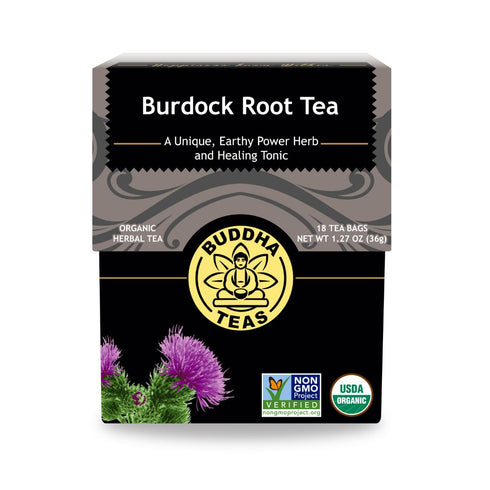 Buddha Teas - Burdock Root - Organic Herbal Tea - For Health