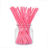 210 Count Colored Lollipop Sticks, 4 Inch, 7 Colors (Rose-red, Blue, Yellow, Purple, Green, Watermelon Red, White)