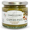 CAMPO D'ORO - Capers Pate Spreadable, Caper & Almond Sandwich Spread, Non-GMO,