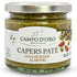 CAMPO D'ORO - Capers Pate Spreadable, Caper & Almond Sandwich Spread, Non-GMO,