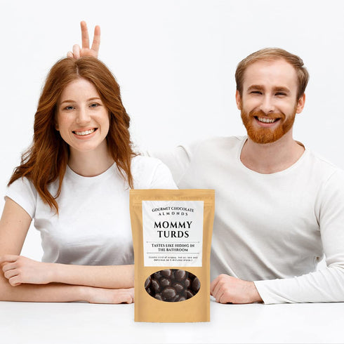 Kepperton Mother Turds Cocoa Dark Chocolate Almonds: Fancy Candy Gifts for Women on Special Occasions such as Mother's