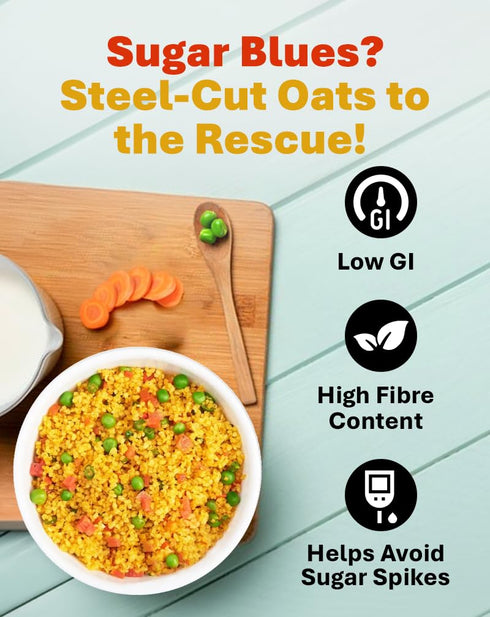 2kg True Elements Steel Cut Oats - Oats, Breakfast Cereal, Diet Food, Oats