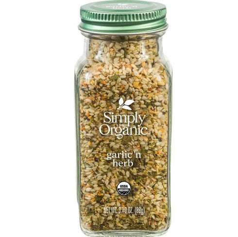3.10 6 Simply Organic Garlic N Herb Seasoning, Ounce - per case