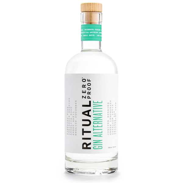 RITUAL ZERO PROOF Gin Alternative | Award-Winning Non-Alcoholic Spirit | 25.4 Fl