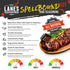 Spellbound 2 Lbs Lane's Hot Sweet and Spicy Pork Rub Seasoning, All-Natural Butt Rub Seasoning, Rib Rubs for Smoking