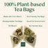 (100 Count) 100% VAHDAM, Turmeric Ashwagandha Herbal Tea Bags Caffeine Free, Non GMO, Gluten Free | Pure Herbal Blend