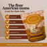 3 lb Eurasian Legacy Non-GMO, Unbleached, Glyphosate-Free, High-Protein Wheat Flour, Perfect for Bread & Baking