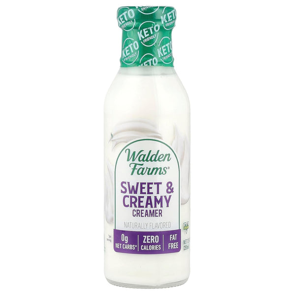 Walden Farms Sweet & Creamy Coffee Creamer Zero Calorie, Sugar Free, Keto