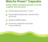 (90 PURE SYNERGY Matcha Power | Organic Matcha Green Tea Capsules | Ceremonial Grade Supplement with EGCG |