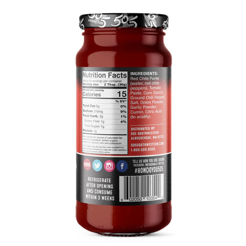 505 Pack 3 (2 1 Southwestern Variety of Roasted Green Chile & Red Enchilada Sauce)
