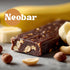 12 Count NEOBAR Banana Peanut Fruit and Nut Bars - Plant-Based Vegan Snack Bars, Gluten Free Dairy Free Snacks, No
