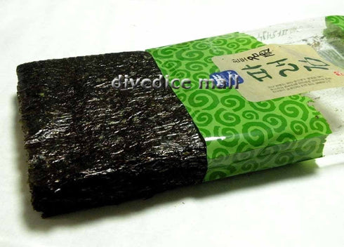 100 Sheets Dried Kelp Seaweed Nori, Raw Unseasoned Snack Sushi, 6.7oz