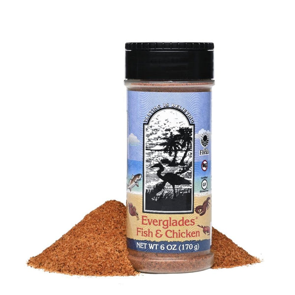 Everglades Fish & Chicken Seasoning For Shrimp, Fish, Crab, Lobster & Poultry