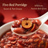 xapuo 1.25kg Canned Multigrain Porridge Mix Whole Grain Breakfast Cereal for Stovetop or Rice Cooker, Soft Sticky