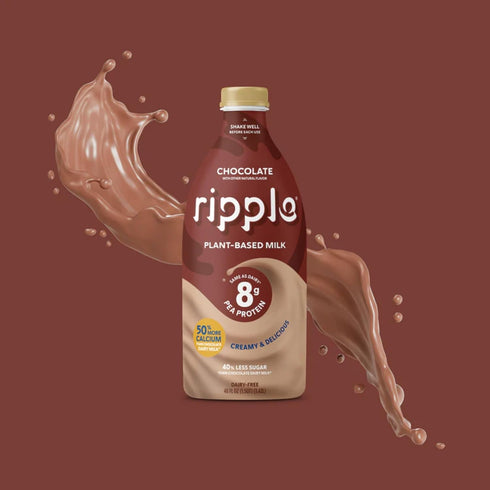 48 Oz Ripple Pea Milk, Chocolate