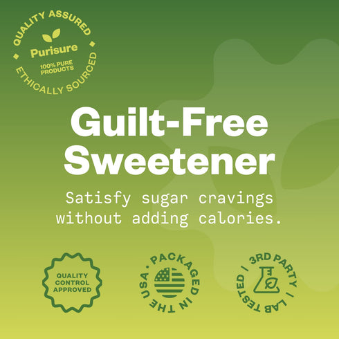 Purisure Stevia Concentrated Powder, 125 g, Premium Zero Calorie Sweetener for Baking