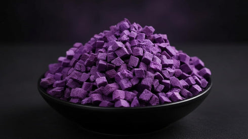 UpBots 3.5oz. Dried Purple Potatoes Purple Potatoes Dried Vegetables Snacks Purple Potato Sweet Potato Purple Sweet