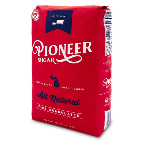 Pioneer Sugar Granulated Beet Sugar, 10 lb. Bag
