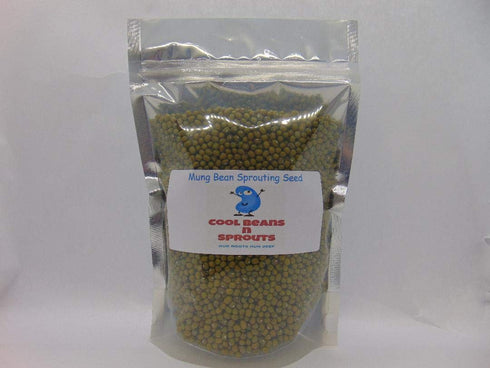 Mung Bean Seeds for Sprouting Microgreens,16 ounces, A superfood packed with antioxidants