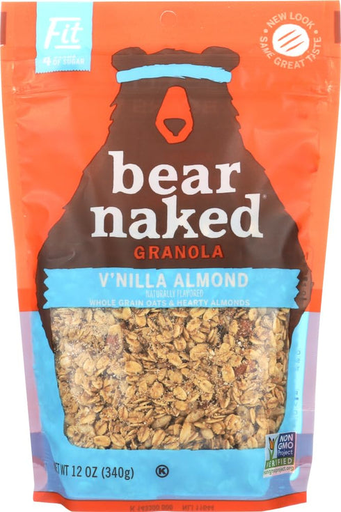 Bear Naked Granola (V'Nilla Almond Fit, 12-Ounce Bags, Pack of 6) by