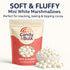 Generic 10 Mini White Marshmallows, Ounce, Resealable Bag, Perfect for Hot Cocoa and S'mores