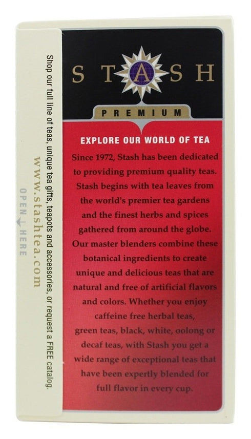18 Decaffeinated Tea-Chai Spice Stash Tea Bag