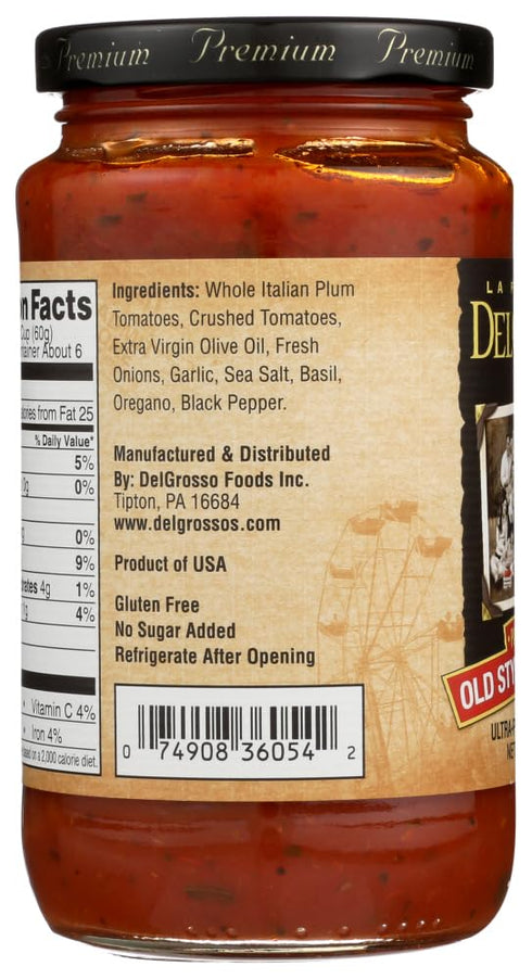 LA FAMIGLIA DEL GROSSO 13.5 oz (Pack 6) LA FAMIGLIA DELGROSSO Sauce Pizza Old Style, fl