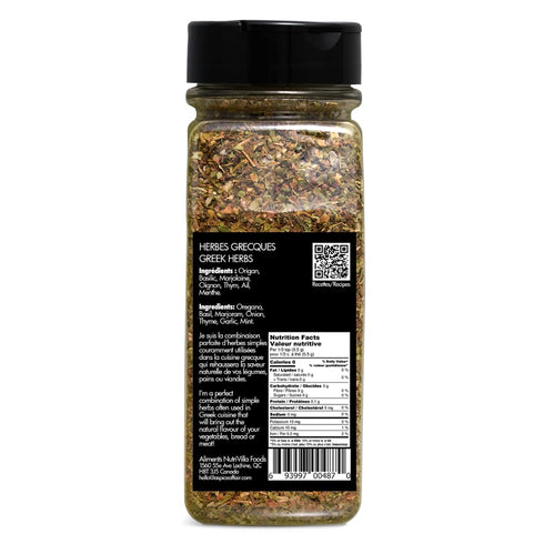 90 (3.2 oz) A Spice Affairs Greek Herbs | Classic, Fragrant & Mediterranean Herb Blend | All-Natural, Non-GMO