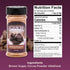 5.5oz Upouria Chocolate Flavored Shakable Topping, Finishing Sugar for Coffee, Lattes, Hot Chocolate, Desserts, Gourmet
