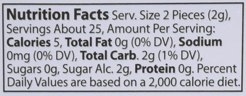 Hand Crafted Tin Candy by ICE CHIPS, Wintergreen, 1.76 Ounce