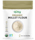 Quay Naturals Organic Millet Flour 2lb | USA-Grown & Milled | Stone-Ground,