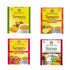 Hyleys Turmeric Tea - Assorted Flavors - 42 Tea Bags, Wellness Herbal Supplement