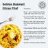1.5 lb Pride of India Golden Sella Basmati Rice | Extra Long Grain Parboiled Indian Basmati Rice | Aromatic Fluffy
