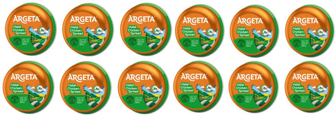 Generic Argeta Pate Spread, Chicken, 3.35oz (Set of 12) HALAL