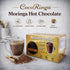 CocoRinga Moringa Hot Chocolate Cacao (LARGE box) First Natural Keto Non-dairy Hot Cocoa, Caffeine Free, Low Carb, High